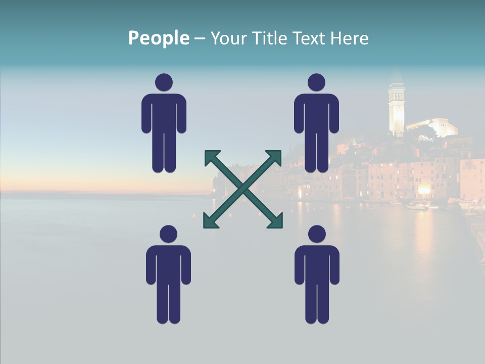 Quietude Setting Belfry PowerPoint Template