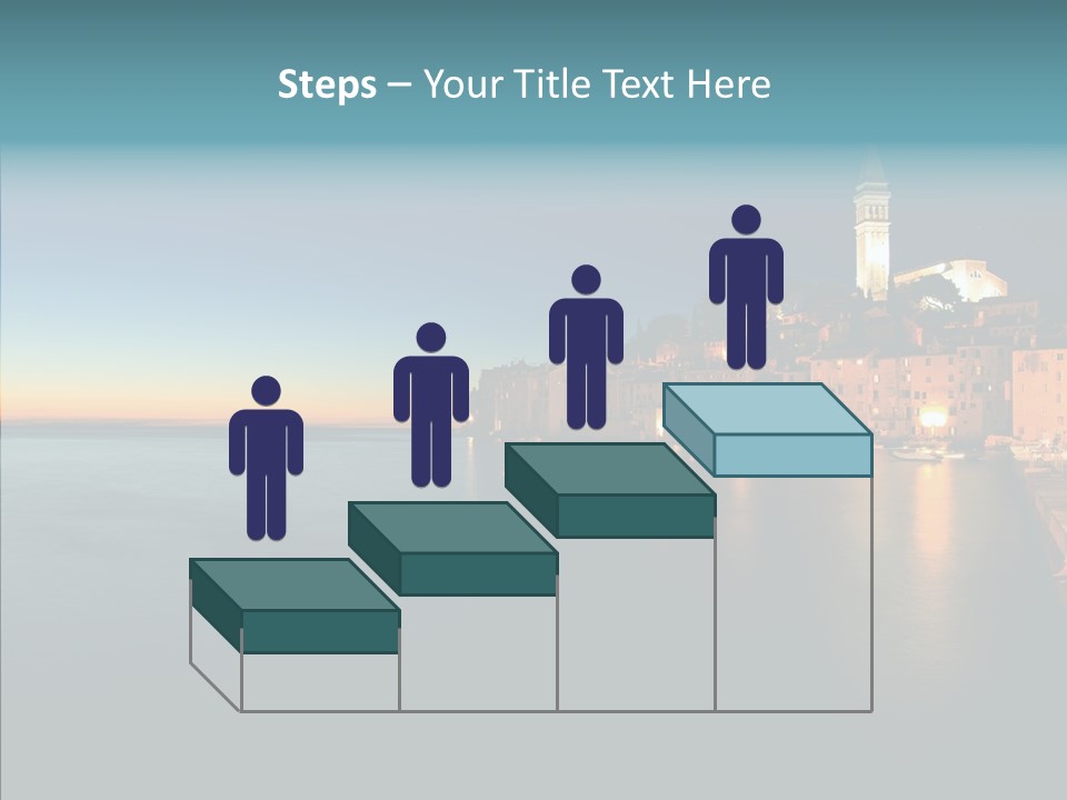 Quietude Setting Belfry PowerPoint Template