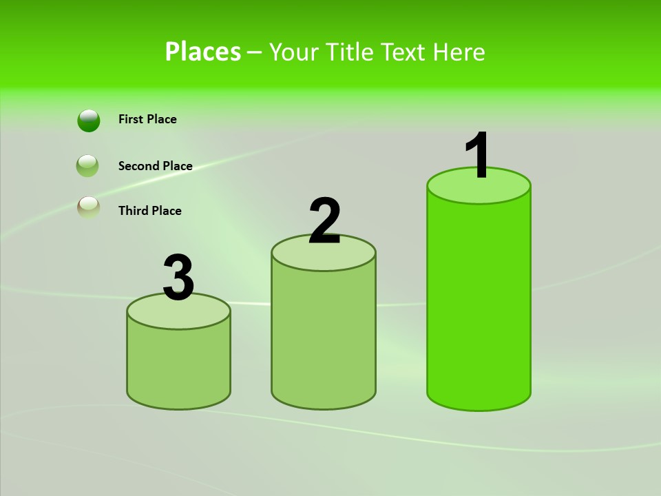 Flowing Background Illustrated PowerPoint Template