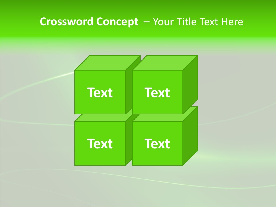 Flowing Background Illustrated PowerPoint Template