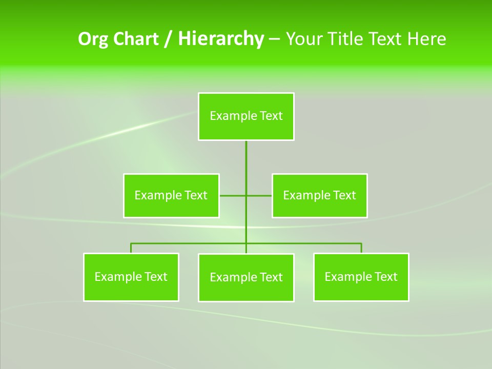 Flowing Background Illustrated PowerPoint Template