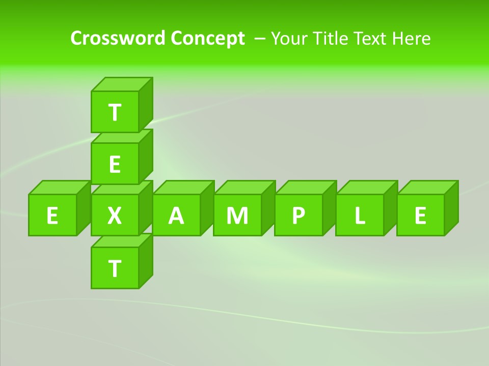 Flowing Background Illustrated PowerPoint Template