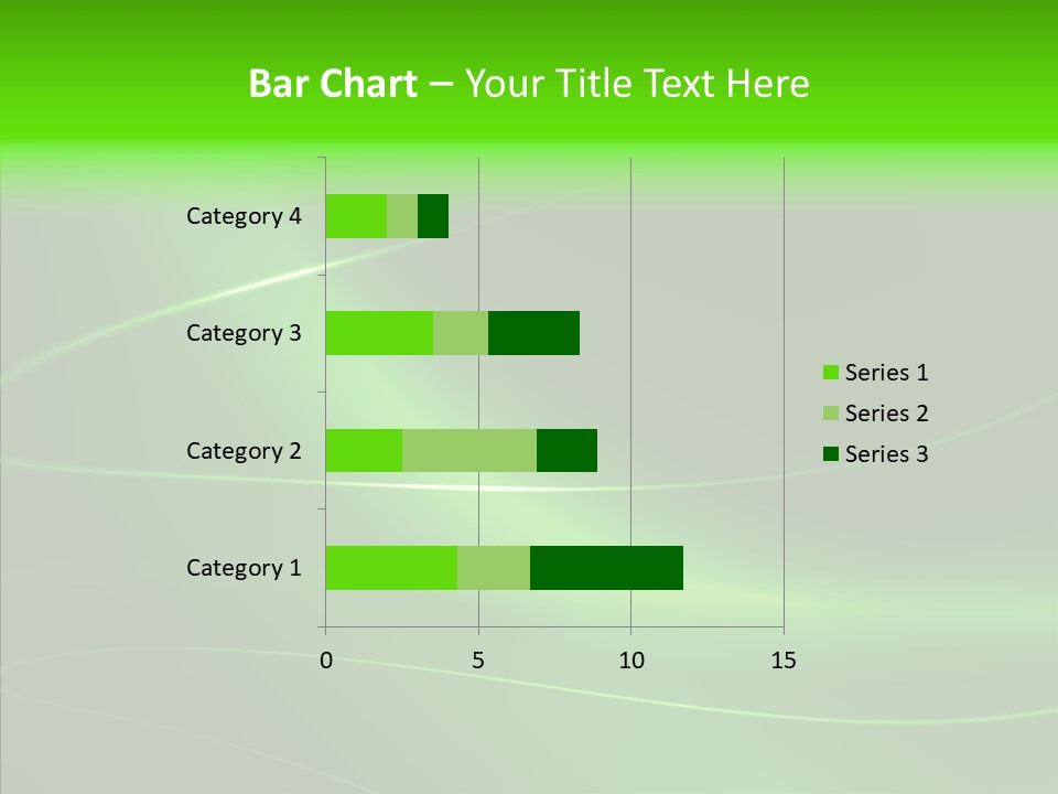 Flowing Background Illustrated PowerPoint Template