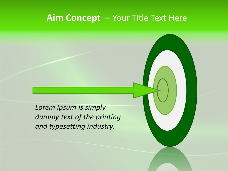 Flowing Background Illustrated PowerPoint Template