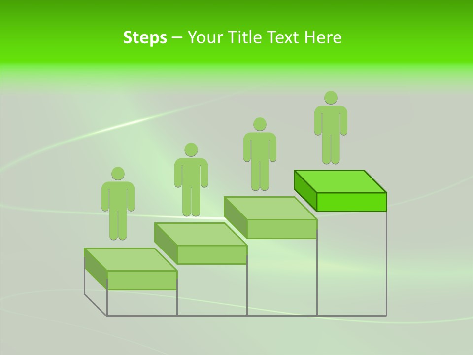 Flowing Background Illustrated PowerPoint Template