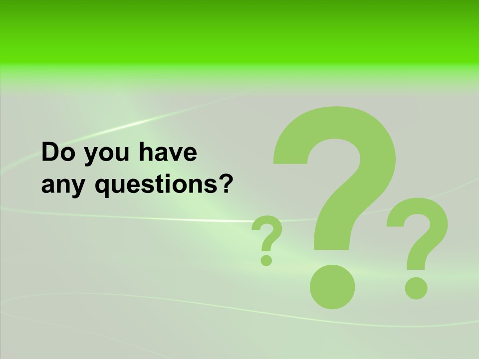 Flowing Background Illustrated PowerPoint Template