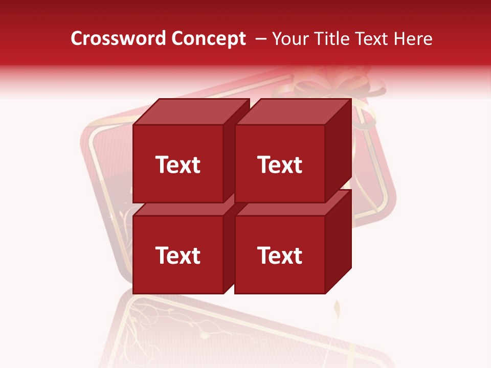 Gold Vector Decor PowerPoint Template