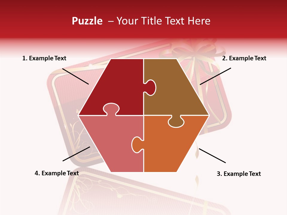 Gold Vector Decor PowerPoint Template