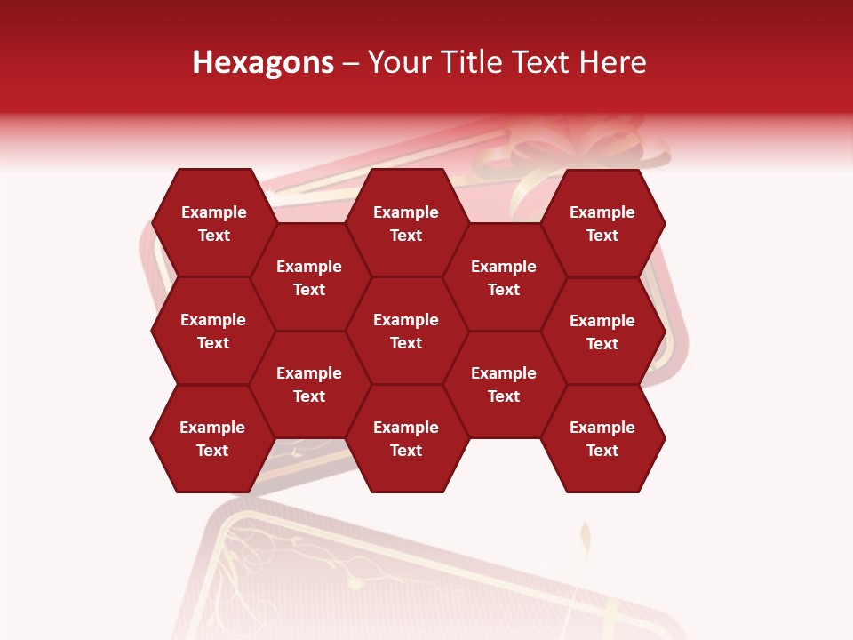 Gold Vector Decor PowerPoint Template