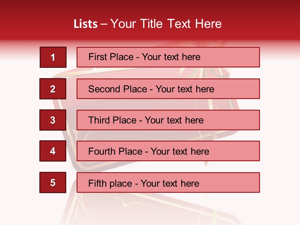 Gold Vector Decor PowerPoint Template