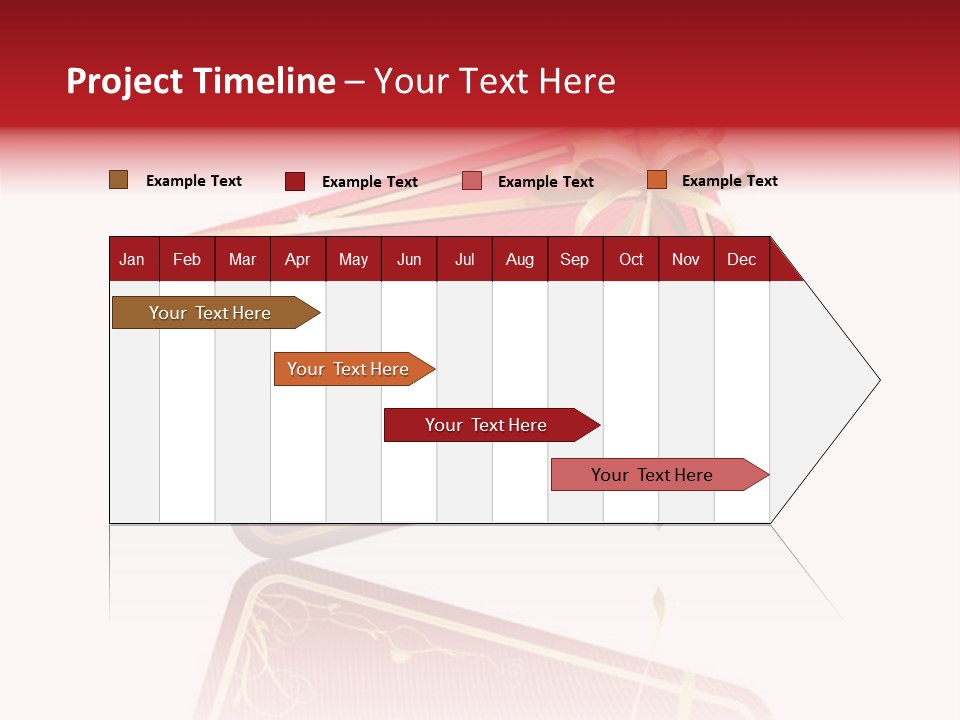 Gold Vector Decor PowerPoint Template