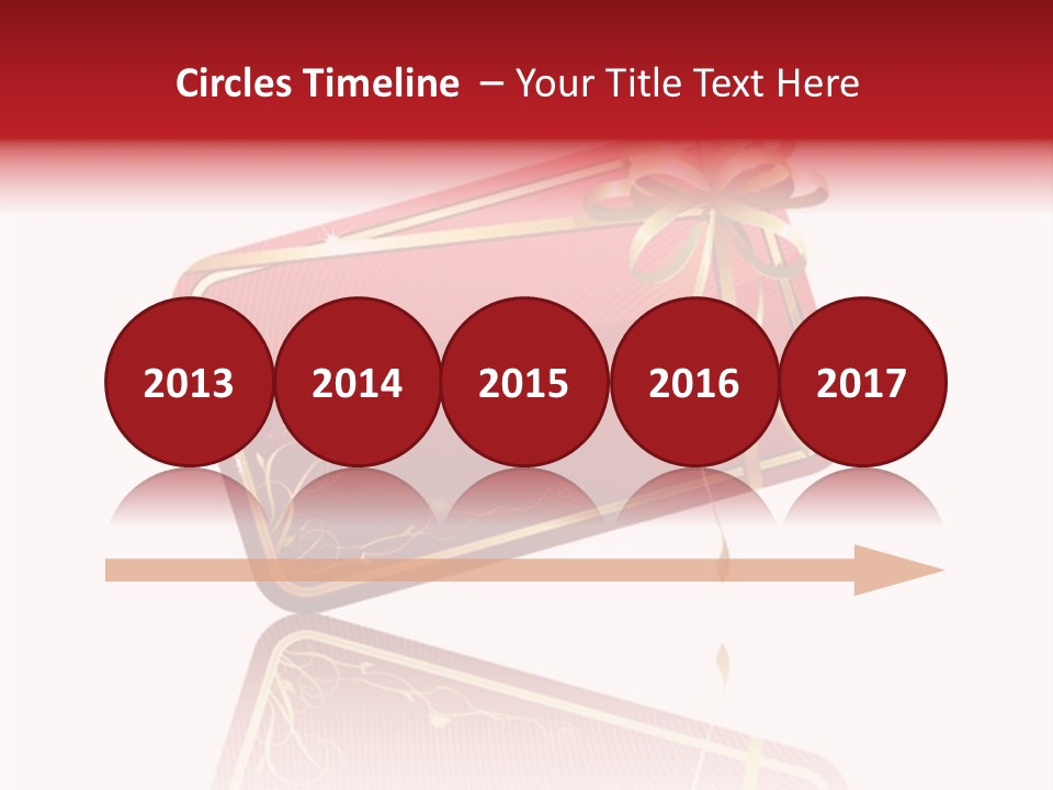 Gold Vector Decor PowerPoint Template