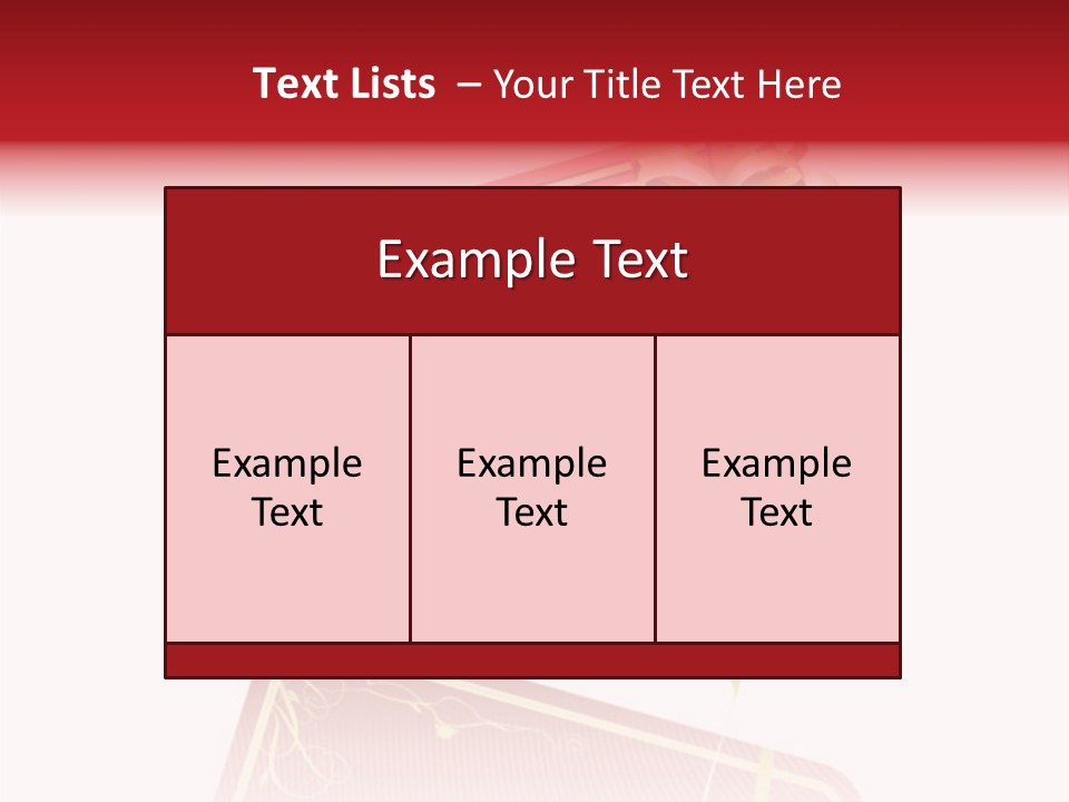 Gold Vector Decor PowerPoint Template