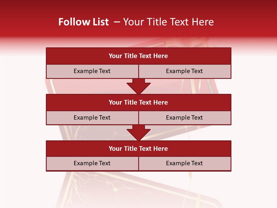 Gold Vector Decor PowerPoint Template