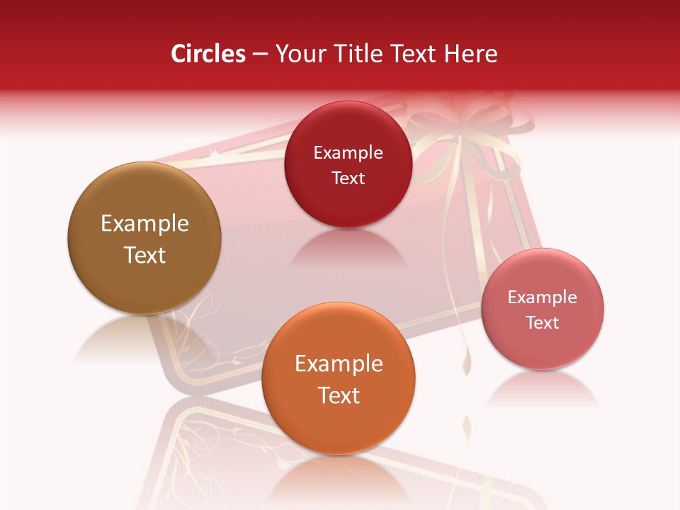 Gold Vector Decor PowerPoint Template