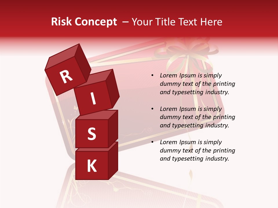 Gold Vector Decor PowerPoint Template