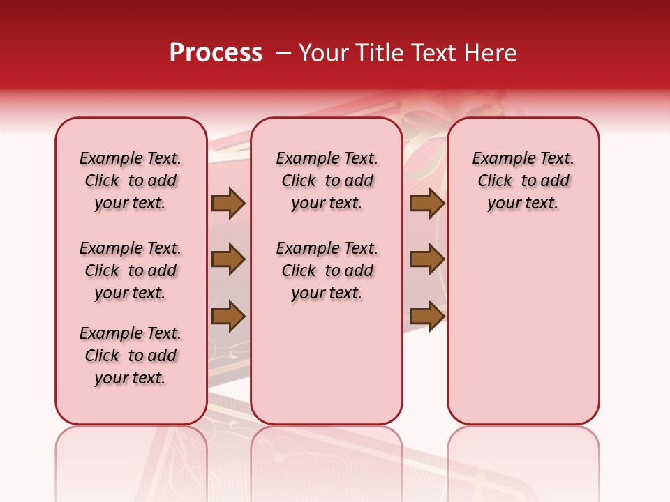 Gold Vector Decor PowerPoint Template