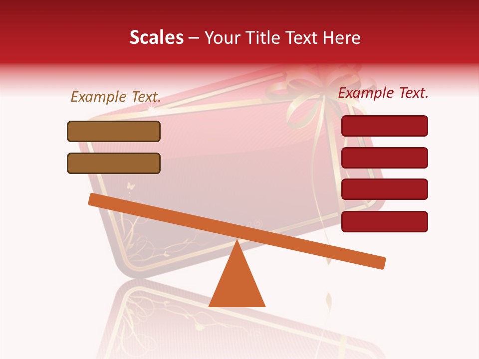 Gold Vector Decor PowerPoint Template