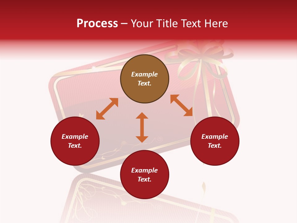 Gold Vector Decor PowerPoint Template