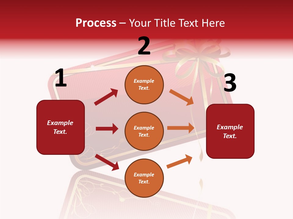 Gold Vector Decor PowerPoint Template