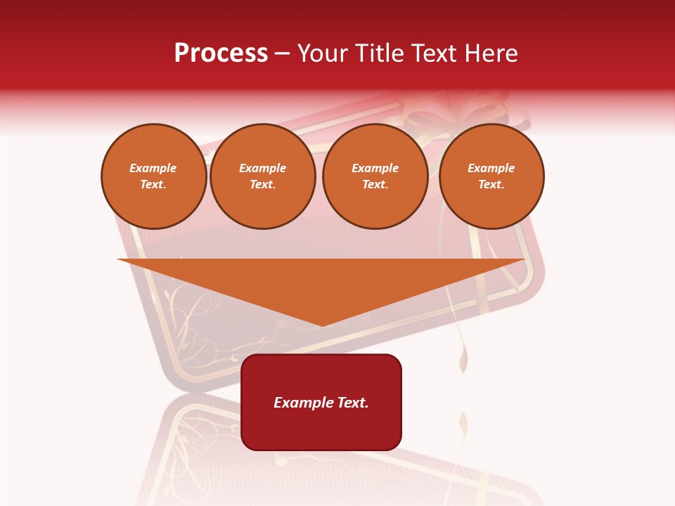 Gold Vector Decor PowerPoint Template