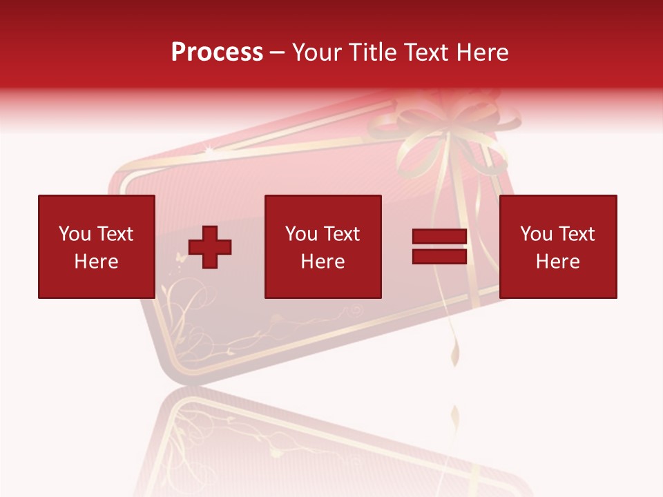 Gold Vector Decor PowerPoint Template