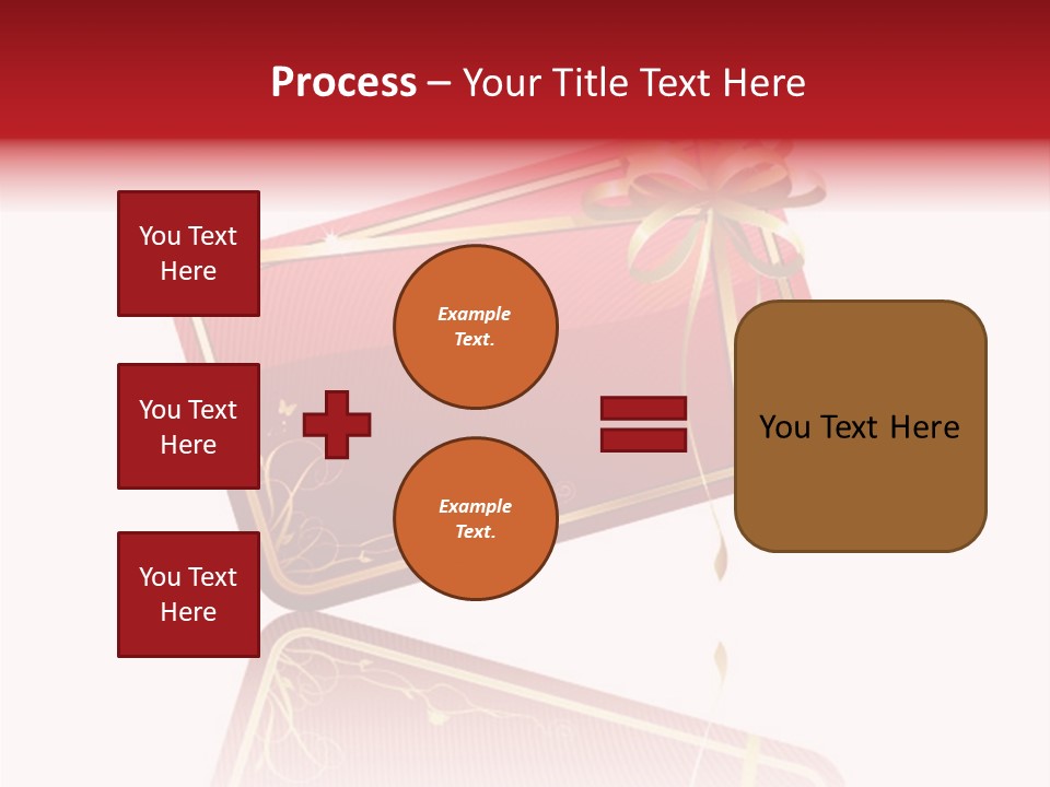 Gold Vector Decor PowerPoint Template