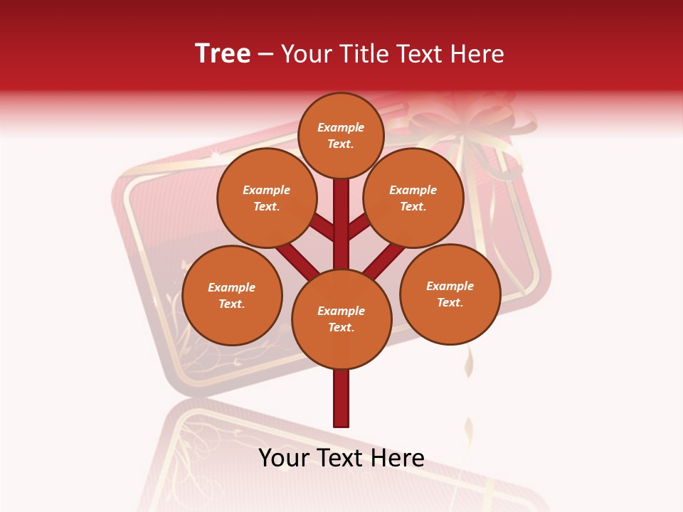 Gold Vector Decor PowerPoint Template