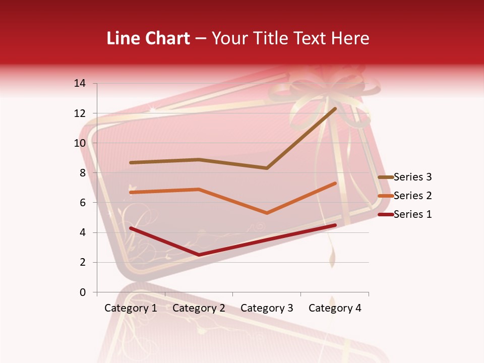 Gold Vector Decor PowerPoint Template