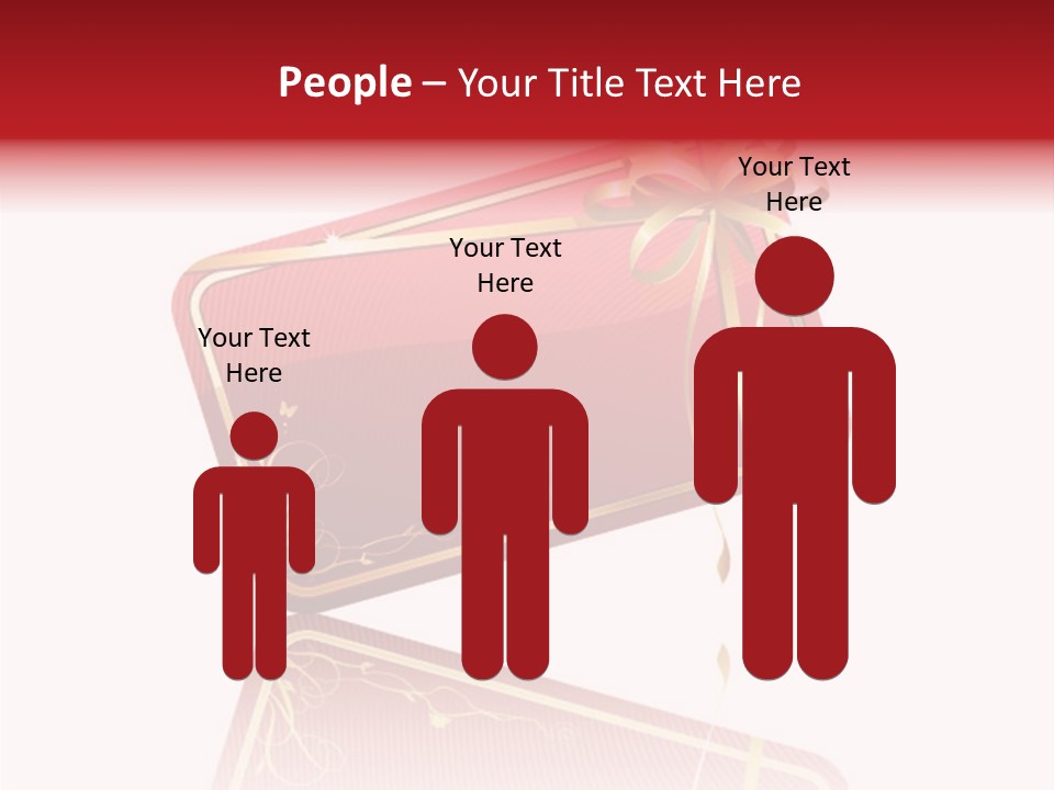 Gold Vector Decor PowerPoint Template