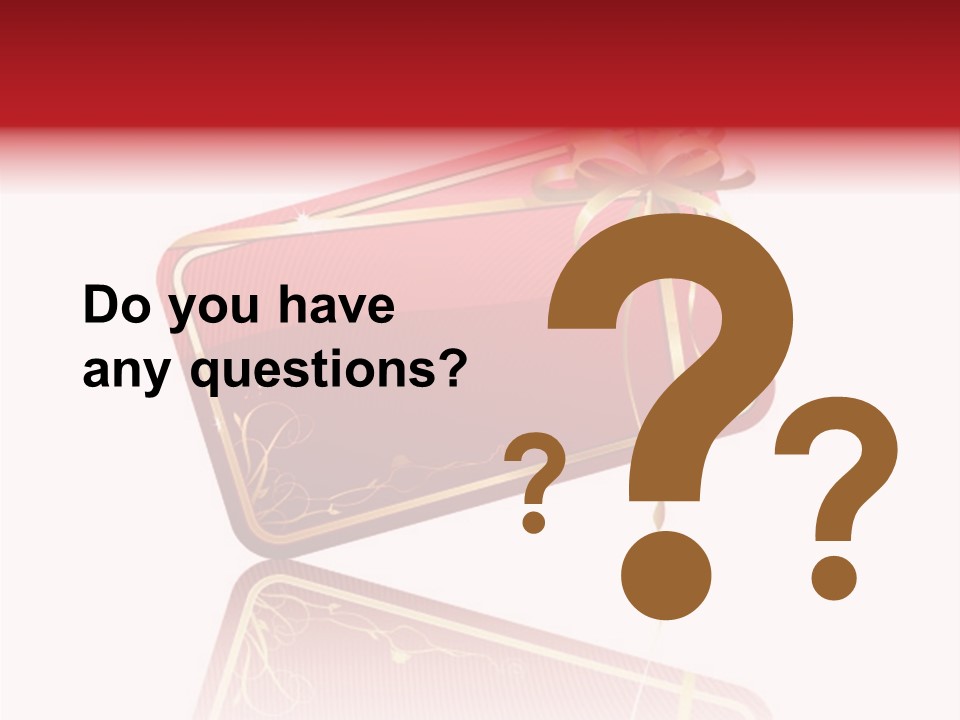 Gold Vector Decor PowerPoint Template