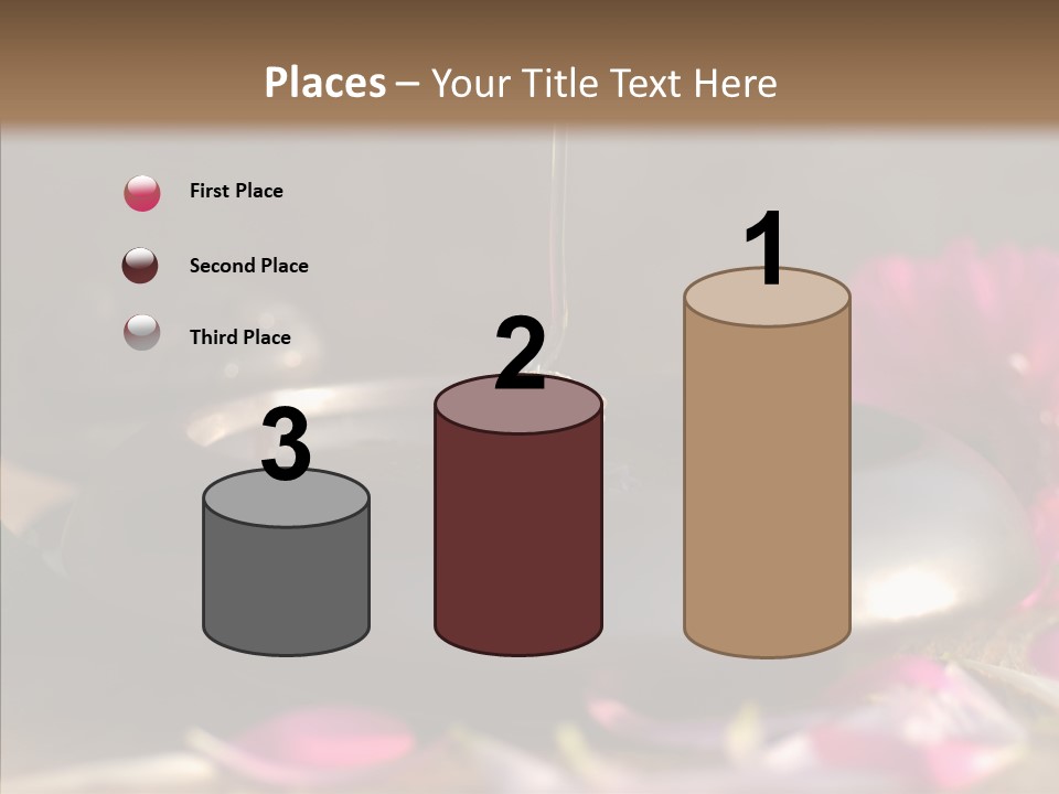 Spa Care Wood PowerPoint Template