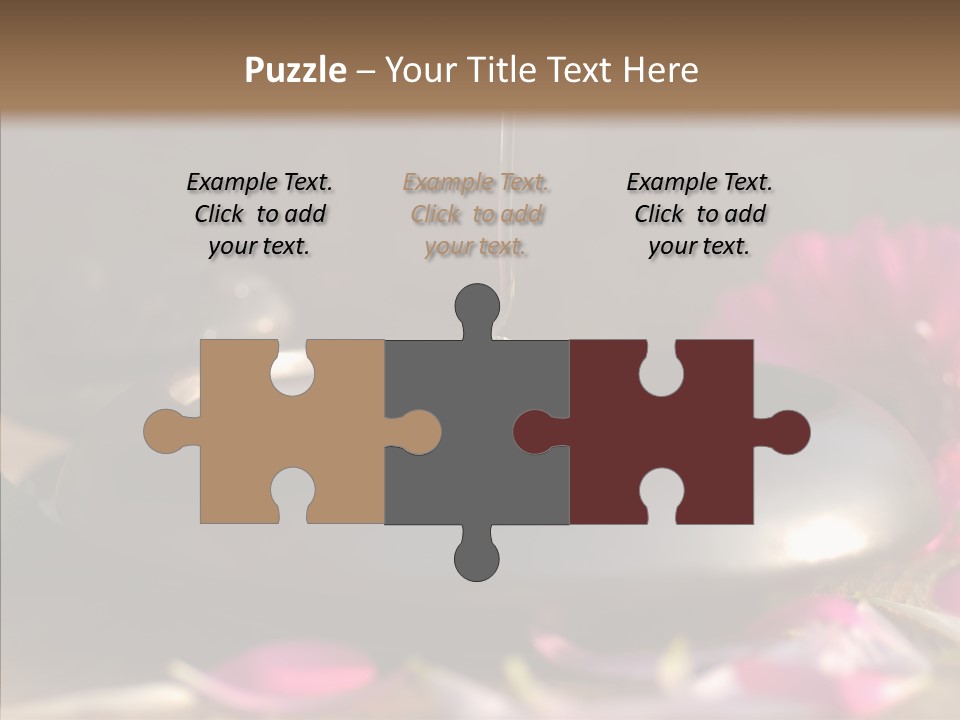 Spa Care Wood PowerPoint Template