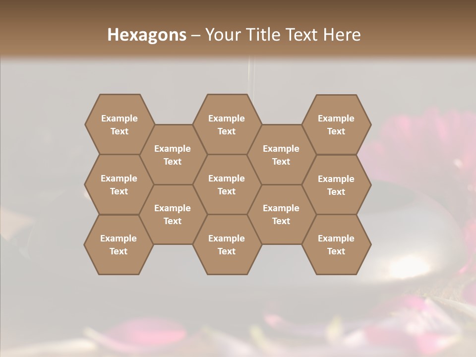 Spa Care Wood PowerPoint Template