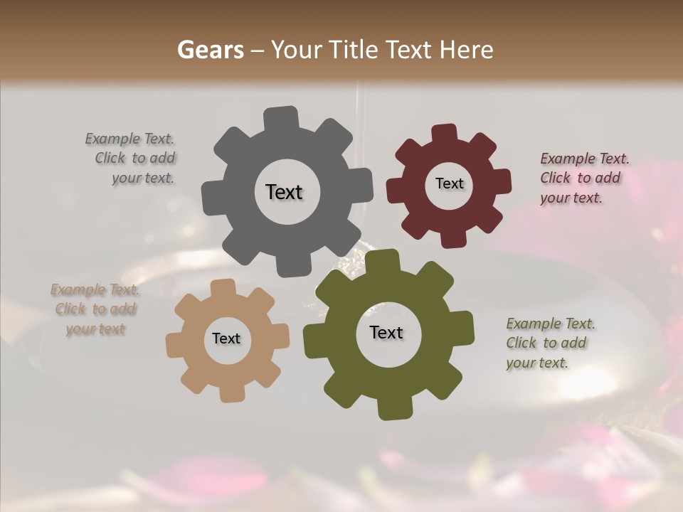 Spa Care Wood PowerPoint Template