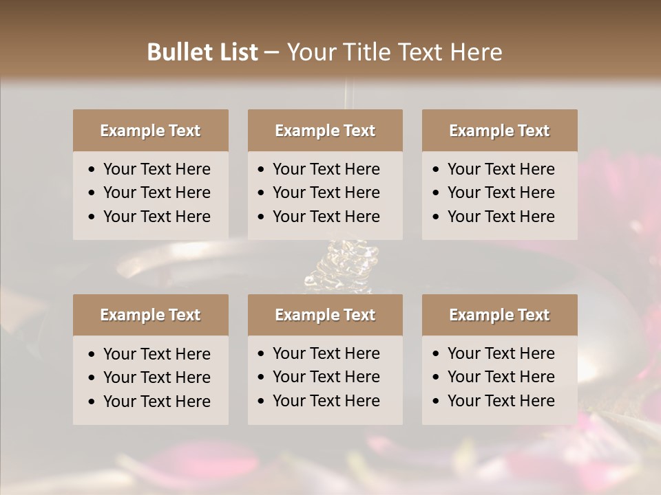 Spa Care Wood PowerPoint Template