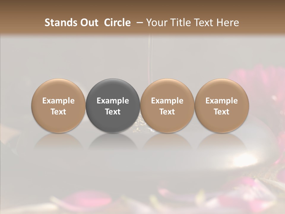 Spa Care Wood PowerPoint Template