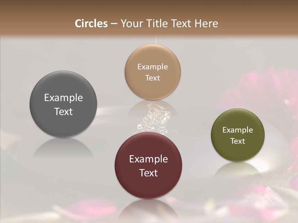 Spa Care Wood PowerPoint Template