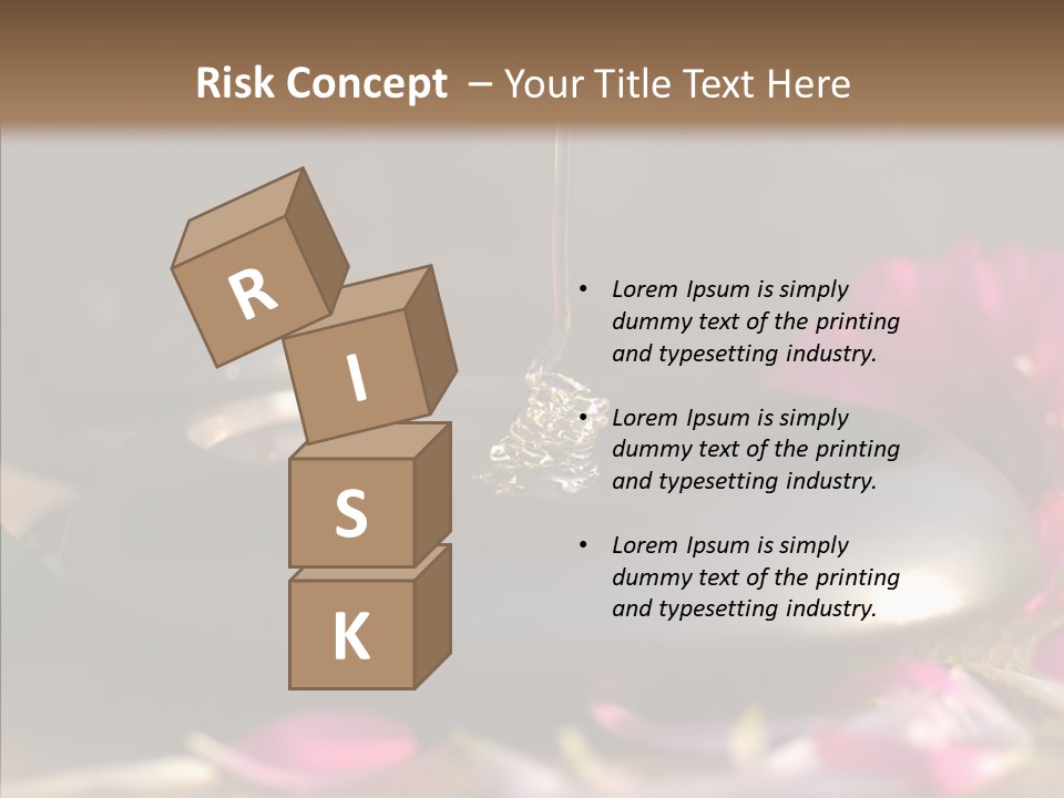 Spa Care Wood PowerPoint Template