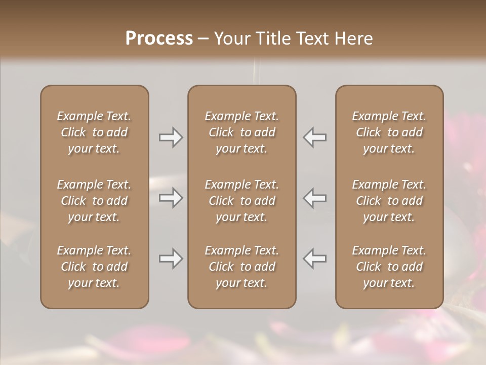 Spa Care Wood PowerPoint Template