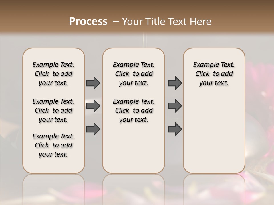 Spa Care Wood PowerPoint Template