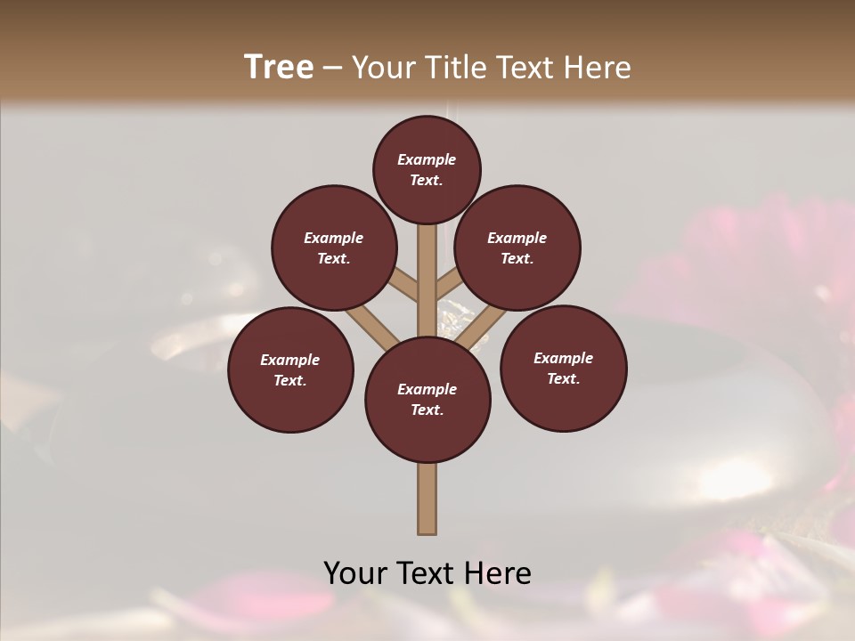 Spa Care Wood PowerPoint Template