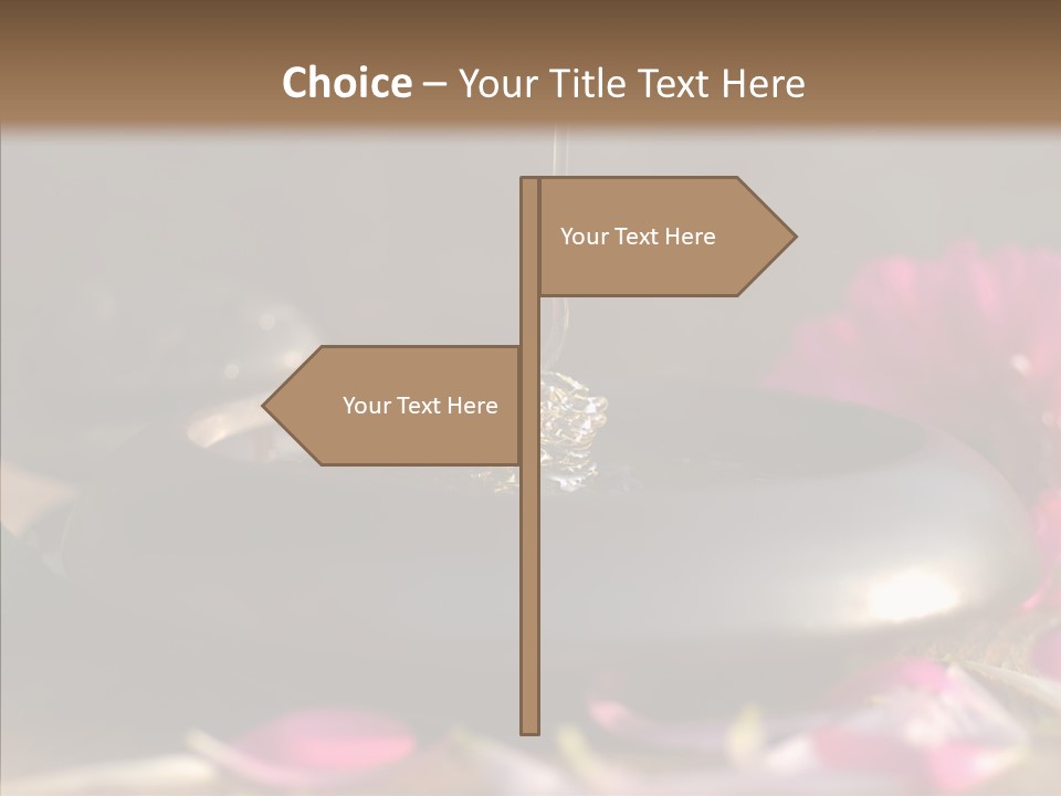 Spa Care Wood PowerPoint Template