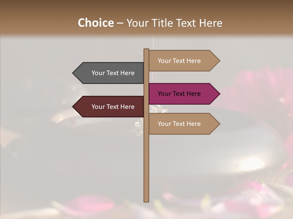 Spa Care Wood PowerPoint Template