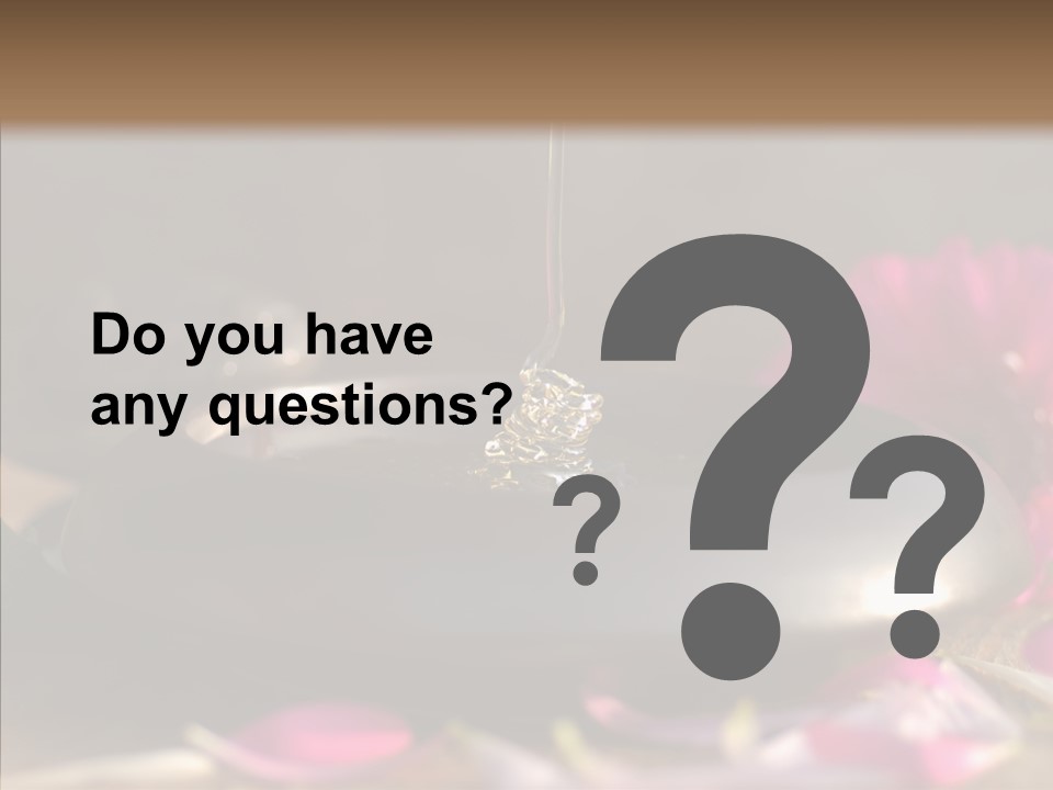 Spa Care Wood PowerPoint Template