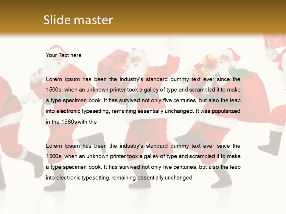 Tree Isolated Time PowerPoint Template