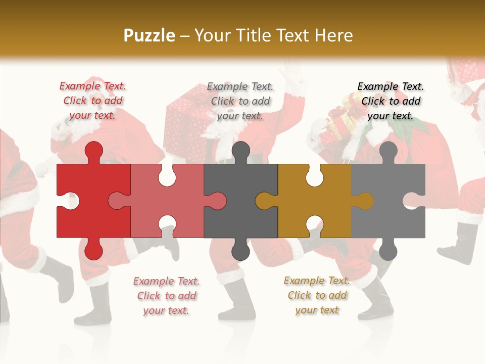 Tree Isolated Time PowerPoint Template