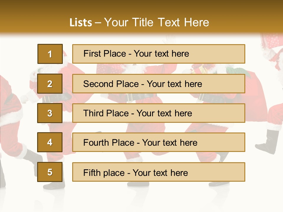 Tree Isolated Time PowerPoint Template