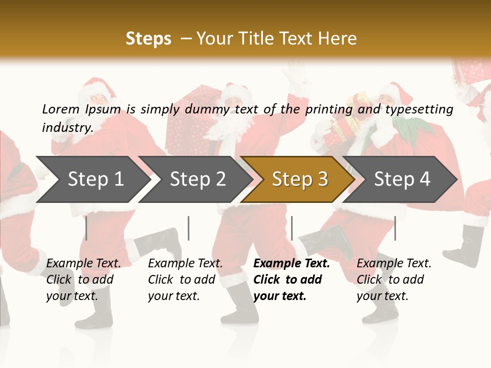 Tree Isolated Time PowerPoint Template