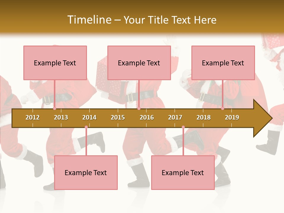Tree Isolated Time PowerPoint Template